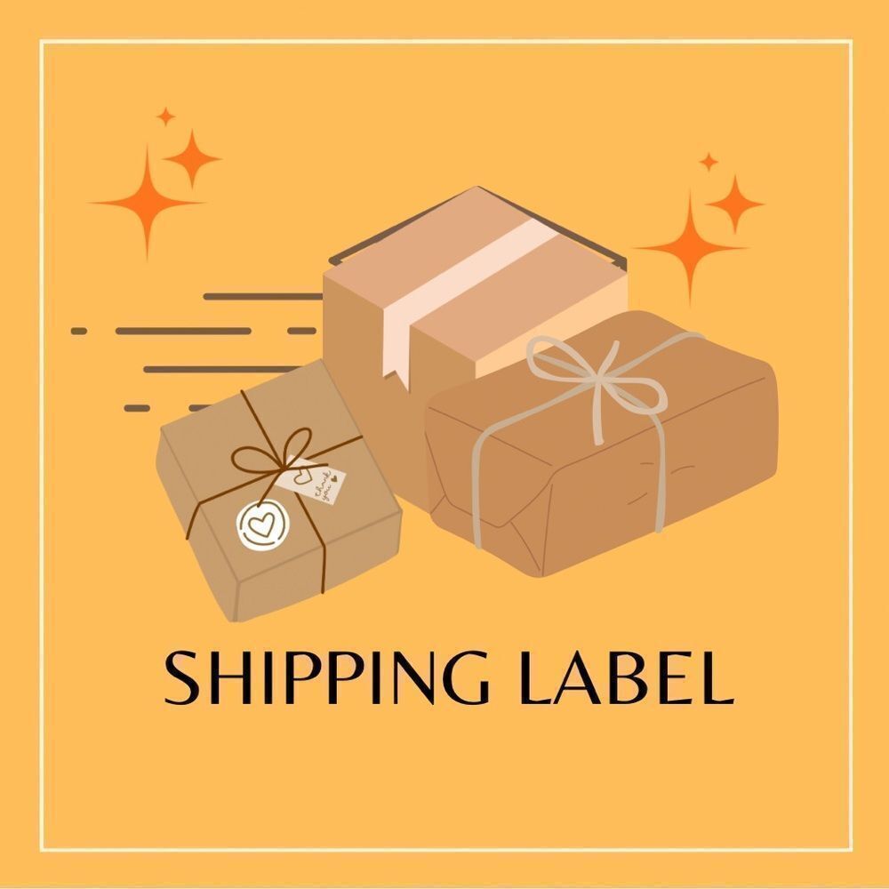 Shipping label for 5lbs